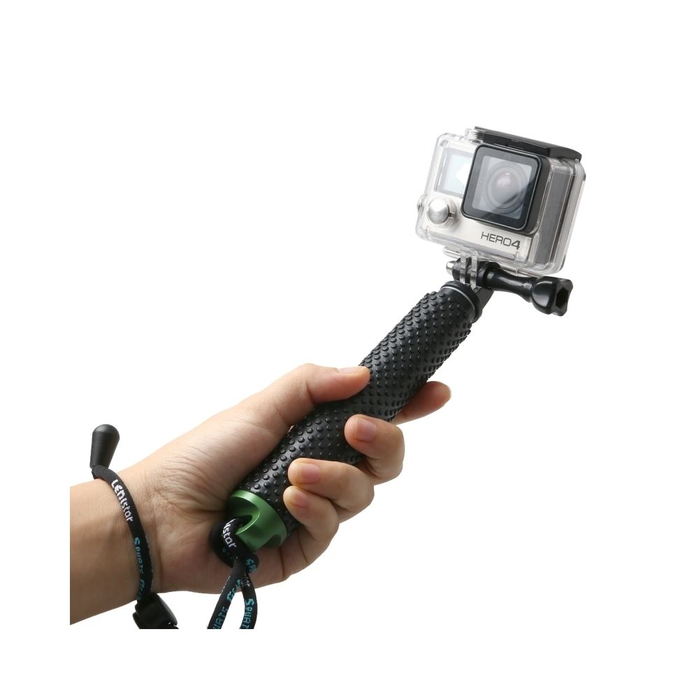 Wewoo - Pour GoPro HERO4 / 3 vert + / 3/2, longueur maximum: 49cm Monopode extensible portatif de poche avec la vis - Caméras Sportives