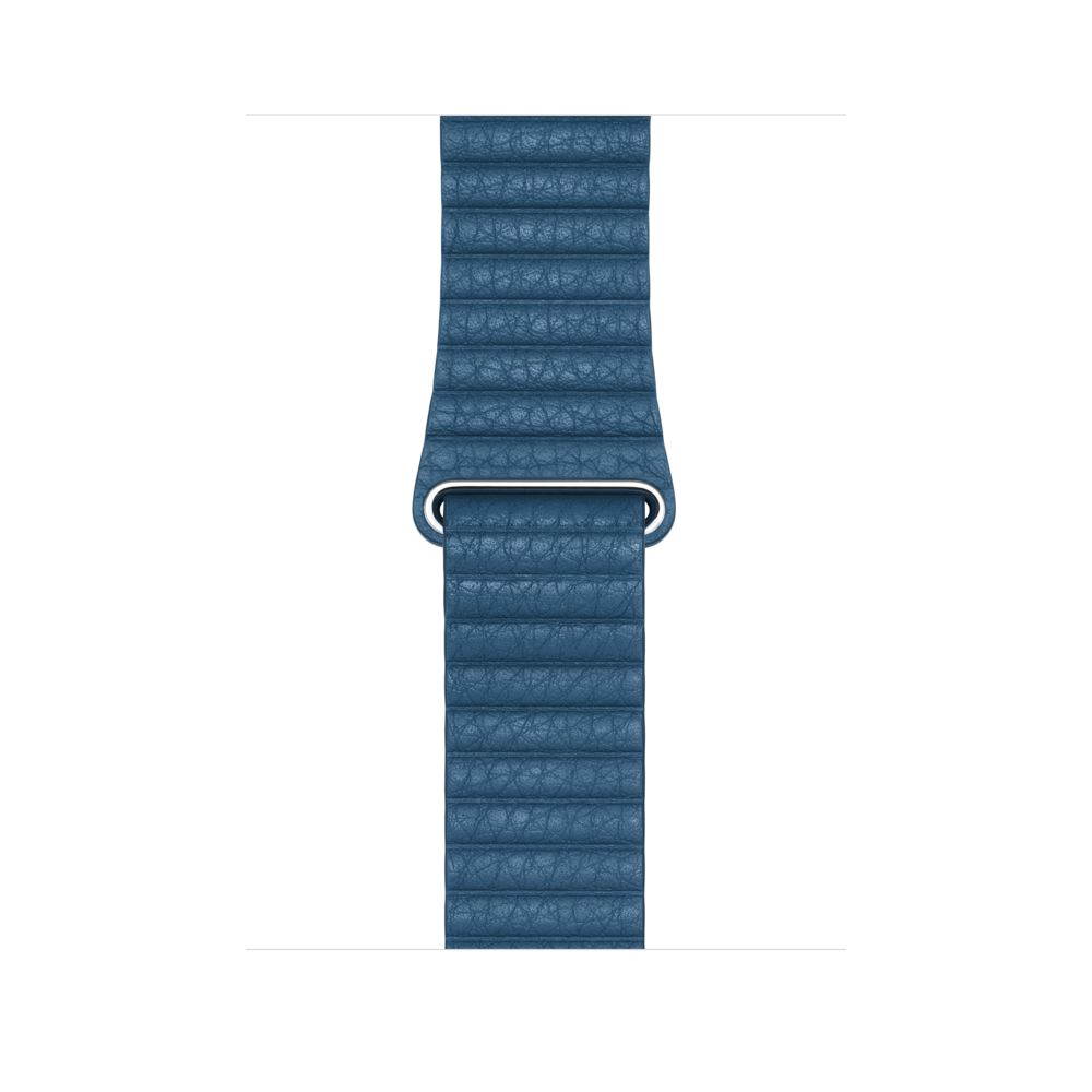 Apple - Bracelet MTHA2ZM/A Bleu - 42/44 mm - Cuir - Accessoires Apple Watch