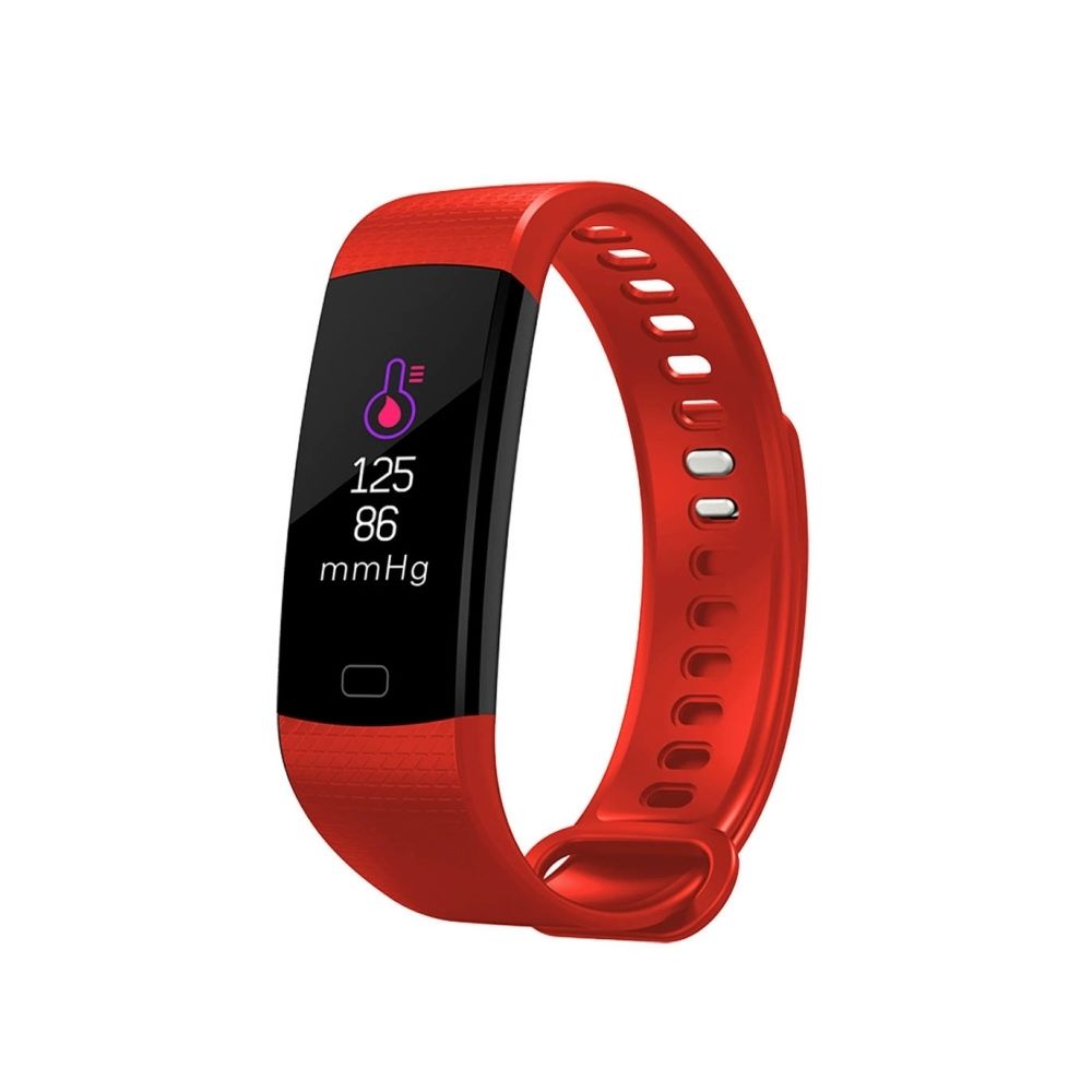 Wewoo - Bracelet connecté rouge 0,96 pouces écran couleur Bluetooth 4.0 Smart Bracelet, IP67 imperméable à l'eau, Mode Sport de soutien / Moniteur de fréquence cardiaque / de sommeil / Rappel d'information, Compatible avec Android et iOS Système - Bracelet connecté