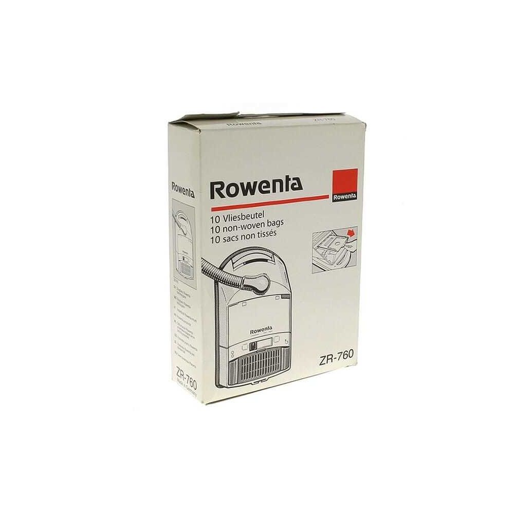 Rowenta - Sacs aspirateur zr760 par 10 origine pour Aspirateur Rowenta, Aspirateur Fakir - Accessoire entretien des sols