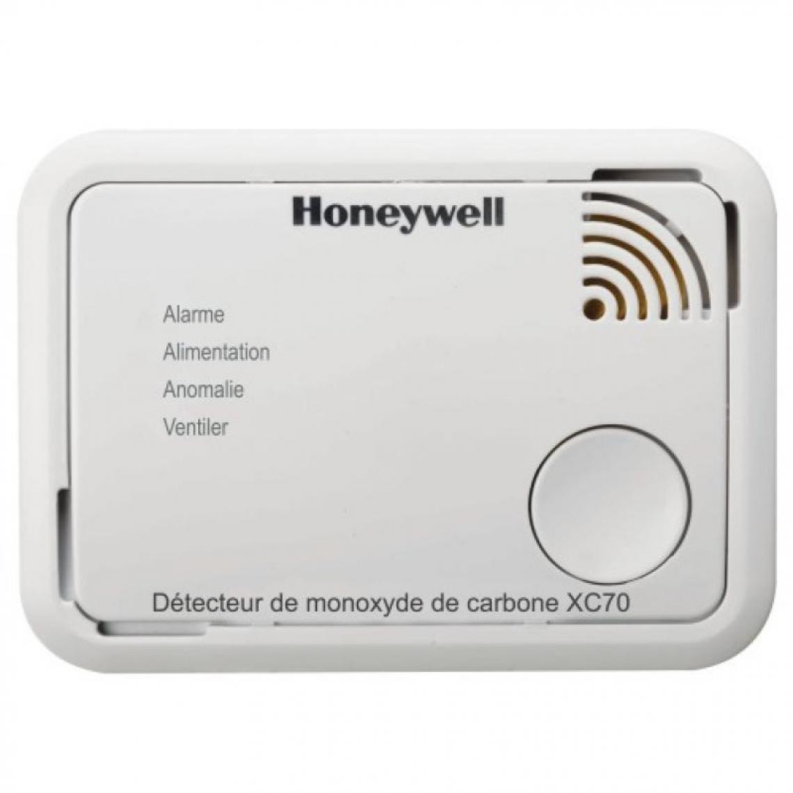 Honeywell - Détecteur de monoxyde de carbone XC70 - Détecteur connecté