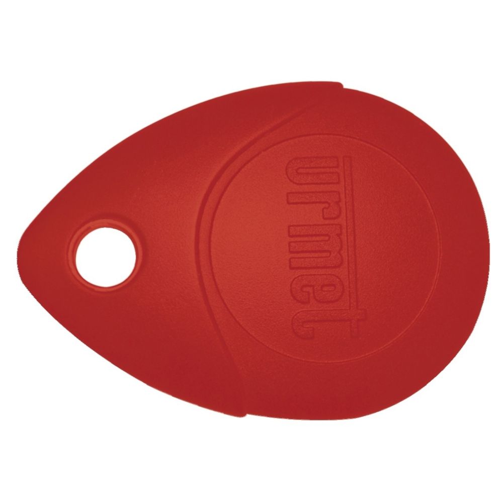 Urmet - badge / clé de proximité - 13.56 - rouge - urmet memoprox/r - Sonnette et visiophone connecté