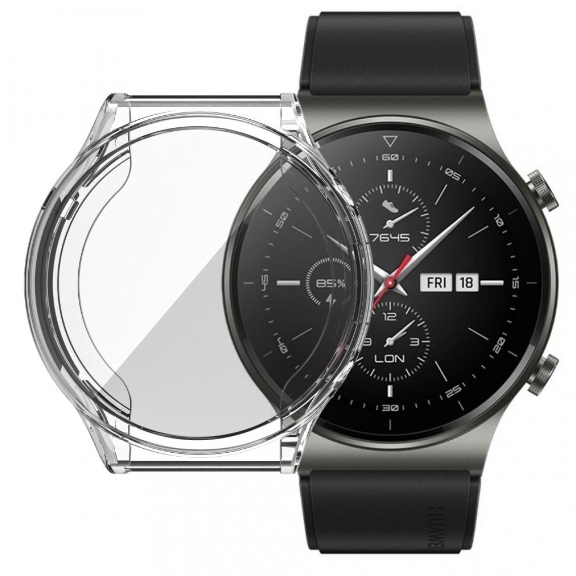 Other - Coque en TPU Couverture Galvanoplastie transparent pour votre Huawei Watch GT 2 Pro - Accessoires bracelet connecté