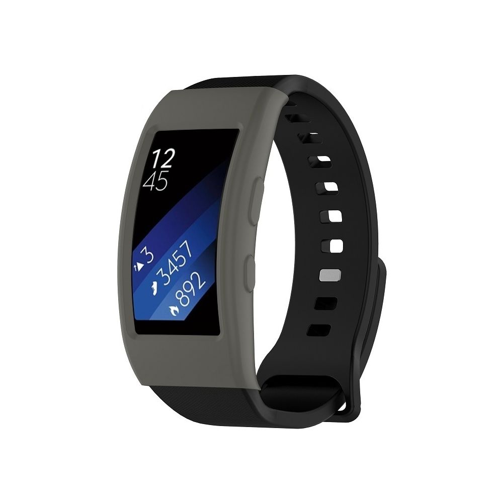 Wewoo - Protection écran Appareil portable intelligent, étui de pour montre Galaxy Gear Fit2 / Pro R360 (Gris) - Accessoires montres connectées