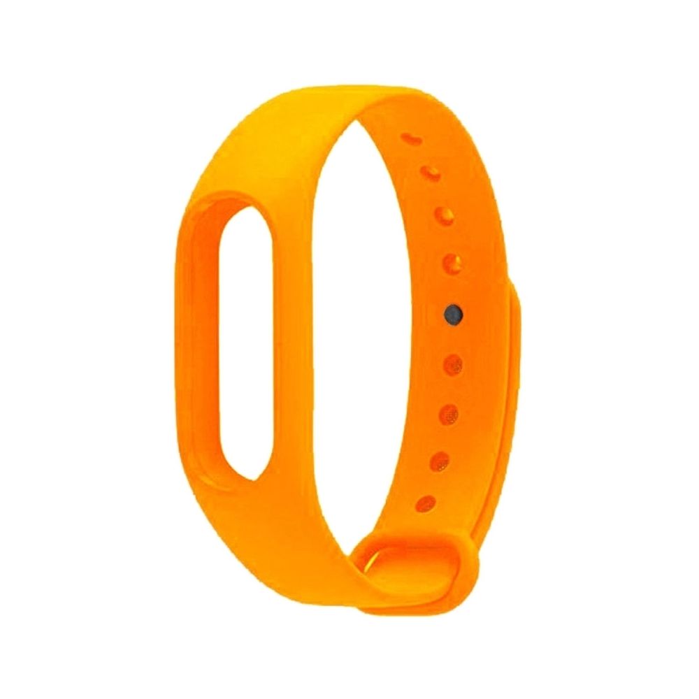Wewoo - Bracelet Orange pour Xiaomi Mi Bande 2 CA0600B de bracelets de remplacement coloré, hôte non inclus - Bracelet connecté