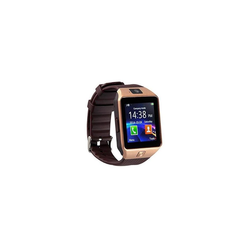 marque generique - DZ09 Bluetooth Smart Watch Soutien SIM TF Carte Podomètre Tracker Caméra Mouvement Sédentaire Rappel Calendrier Dormir Applicable à - Montre connectée
