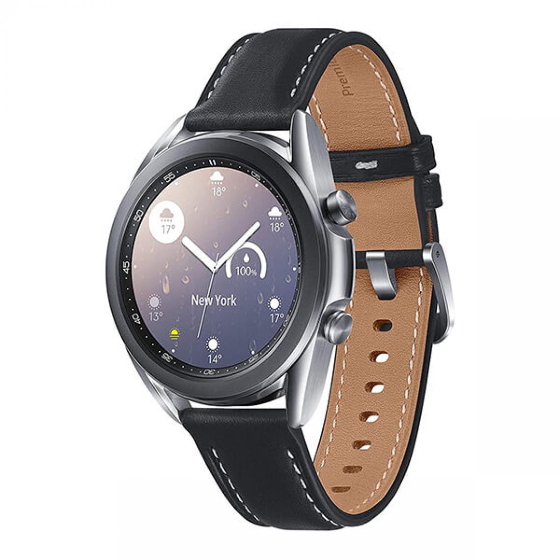 Samsung - Samsung Watch 3 41mm Argent (Mystic Silver) Wi-Fi R850 - Montre connectée