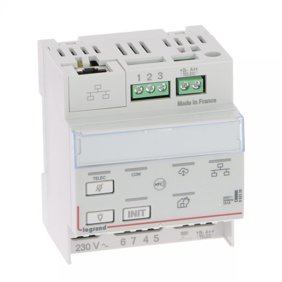 Schneider - Legrand 062520 Télécommande modulaire pour bloc d'éclairage et alarme incendie - Accessoires sécurité connectée