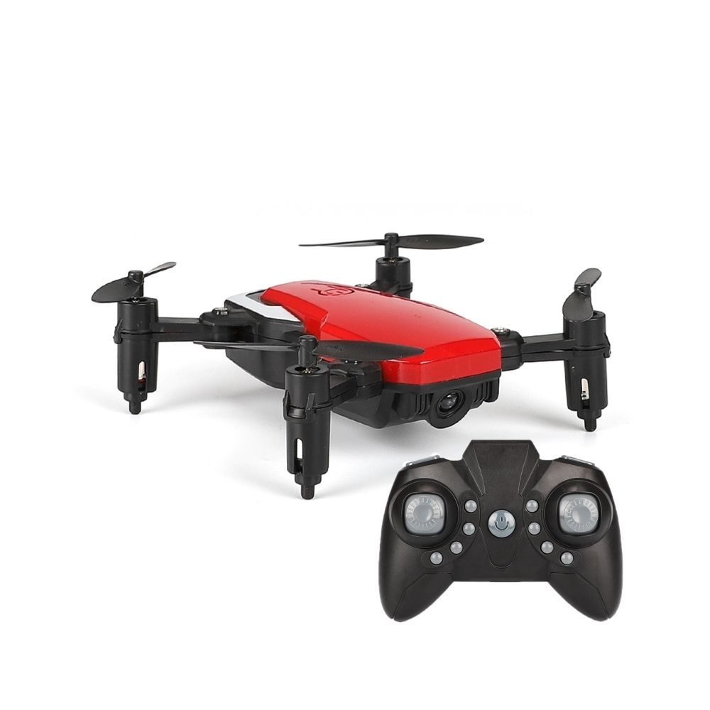 Wewoo - LF606 MinRC pliable quadricoptère sans caméra, une batterie, prise en charge d'une touche au décollage / atterrissage, retour d'une clé, mode sans tête, mode de maintien de l'altitude (rouge) - Drone connecté