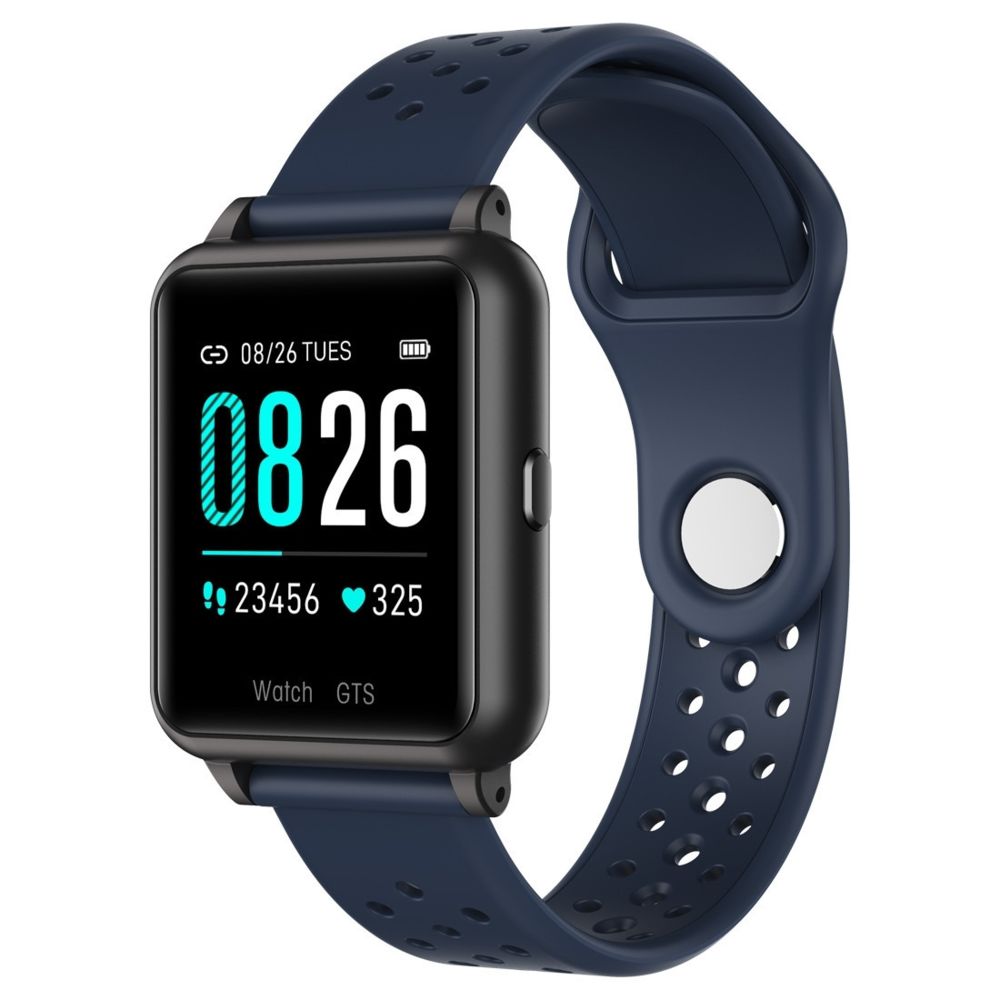 Wewoo - Montre connectée Smartwatch P8 de 1,3 pouces avec écran couleur IPSsurveillance de la fréquence cardiaque / pression artérielle / surveillance du sommeil / Oxymètre bleu foncé - Montre connectée
