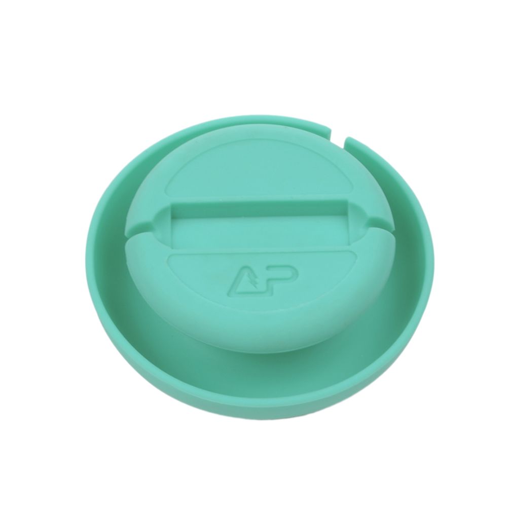 marque generique - cas de dock de charge de chargeur de câble portatif de silicone pour la montre d'Apple iwatch vert - Accessoires Apple Watch