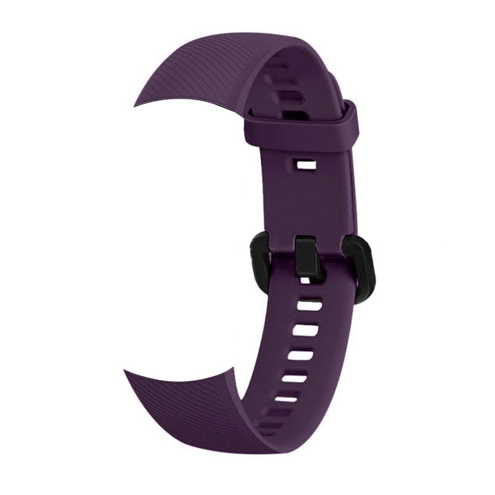 marque generique - Bracelet en silicone violet pour votre Huawei Honor Band 5 - Accessoires bracelet connecté