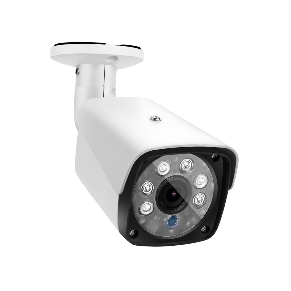 Wewoo - A4B3Kit 2MP 4CH 1080P CCTV Système de surveillance CCTV Kit de AHD DVRSupporte la vision de nuit / Détection de mouvement Blanc - Accessoires sécurité connectée