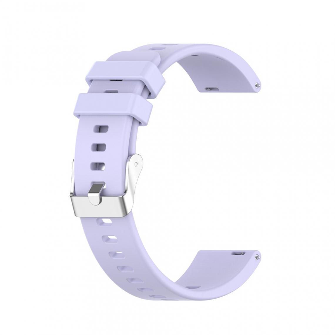 Other - Bracelet en silicone Boucle souple violet clair pour votre Huawei Honor ES Watch - Accessoires bracelet connecté