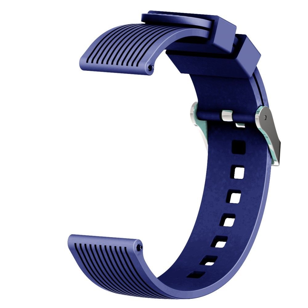 marque generique - Bracelet en silicone Bande bleu foncé pour votre Garmin Move Luxe/Move Style/Move 3/Move Venu - Accessoires bracelet connecté