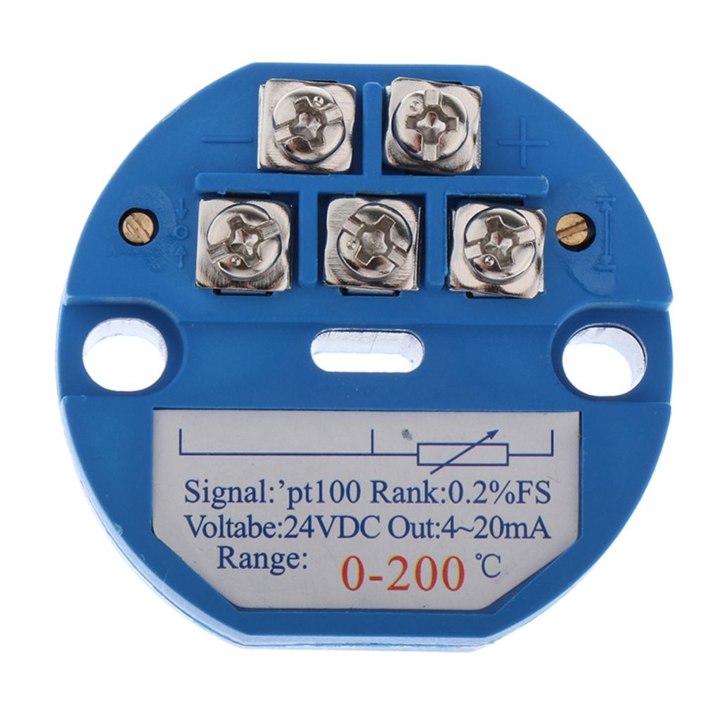 marque generique - Capteur de température module émetteur 24VDC 4-20MA PT100 SBW 0-200 degrés - Détecteur connecté