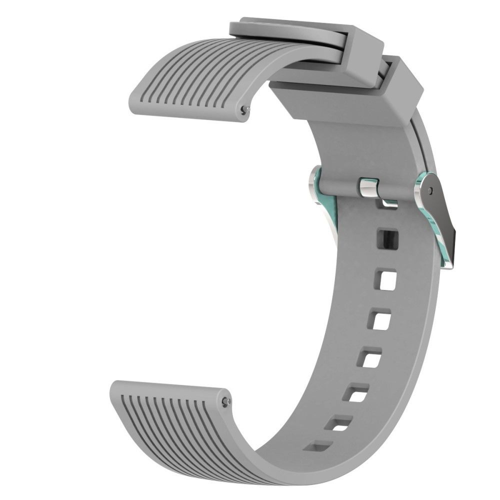 marque generique - Bracelet en silicone Bande gris pour votre Garmin Move Luxe/Move Style/Move 3/Move Venu - Accessoires bracelet connecté