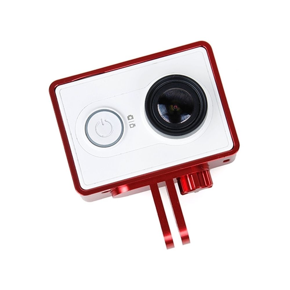 Wewoo - Cadre de protection rouge pour Xiaomi Yi Sport Caméra Léger CNC Aluminium de Montage Logement - Caméras Sportives