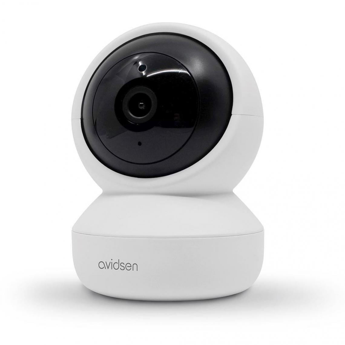 Avidsen - Avidsen - Caméra intérieure motorisée AvidsenHome IP WIFI 1080P - HomeCam2 360 - Alarme connectée