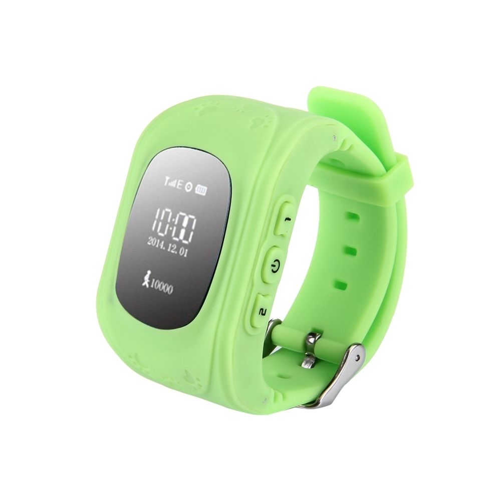 Wewoo - GPS Tracker Smart Watch pour les enfants, carte SIM de soutien / anti-perte / SOS appel / localisation / moniteur à distance / podomètre vert - Montre connectée