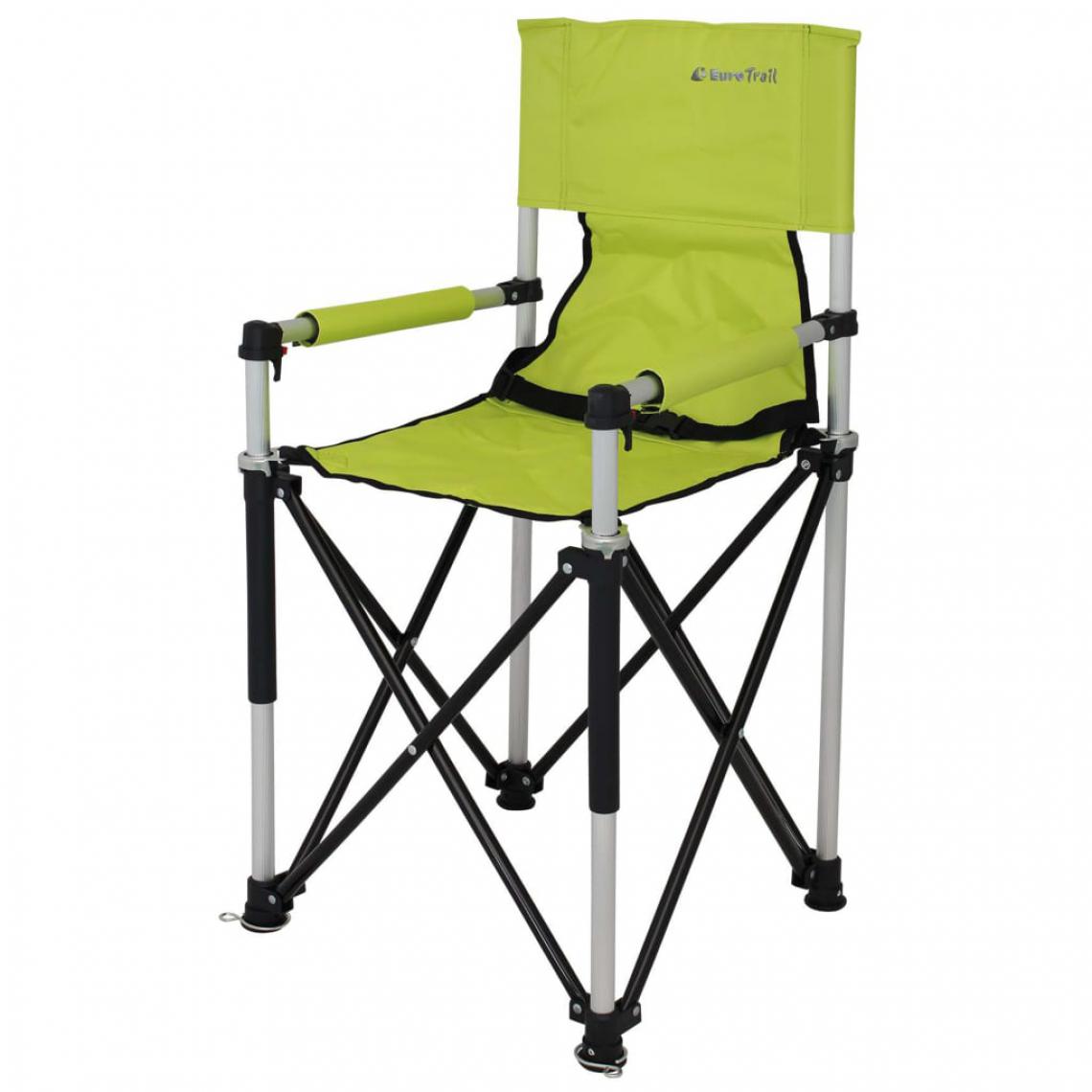 Eurotrail - Eurotrail Chaise de camping Petit Jr. Vert citron - Accessoires Mobilité électrique