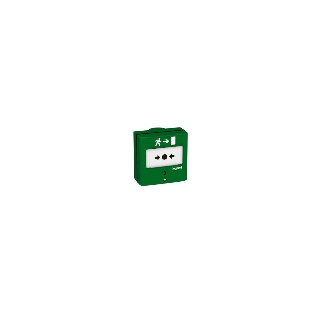 Legrand - Legrand 138023 - Dispositif de commande manuelle d'issue de secours 1 contact - Accessoires sécurité connectée