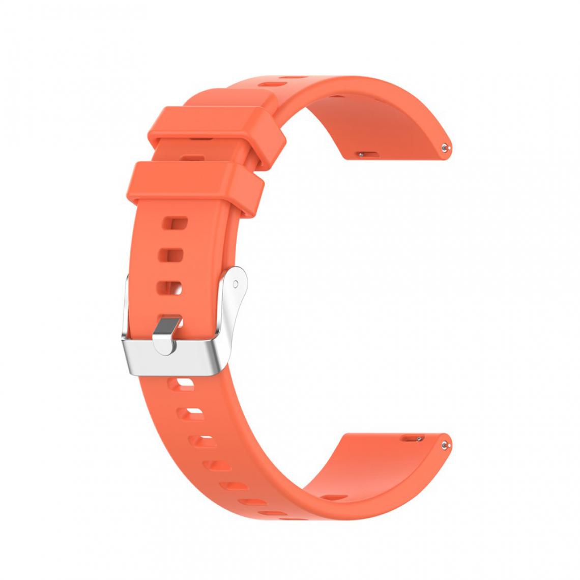 Other - Bracelet en silicone Boucle souple orange pour votre Huawei Honor ES Watch - Accessoires bracelet connecté