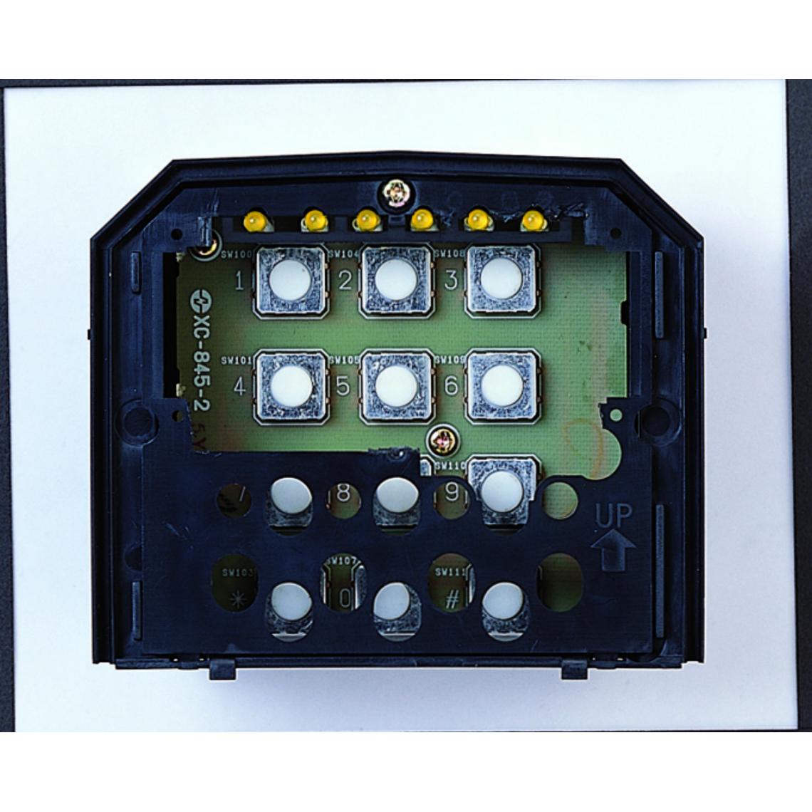 Aiphone - module clavier 20 codes et programmation des noms gamme gt - aiphone gt10k - Accessoires de motorisation