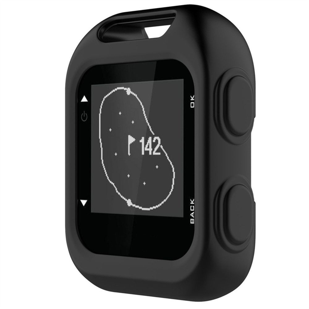 Wewoo - Boîtier de montre Housse de protection en silicone pour Garmin Approach G10 Golf Noir - Accessoires montres connectées