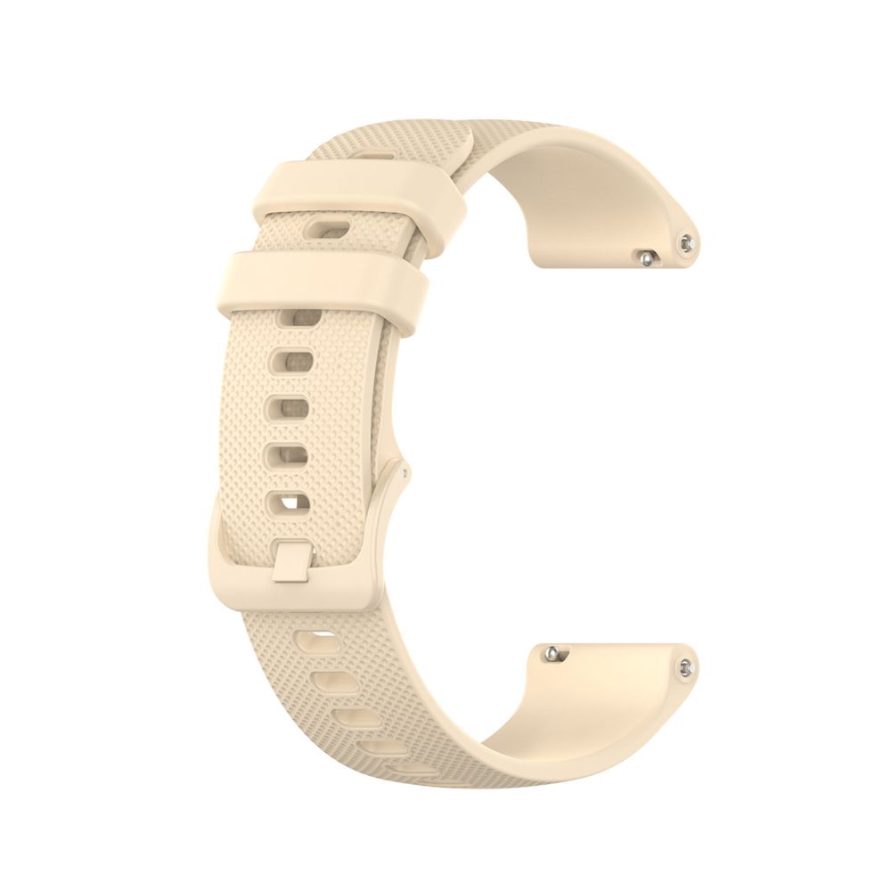 Generic - Bracelet de montre de remplacement pour Garmin Vivoactive 4S / Vivomove 3S Accessoires de montre Jaune Clair - Bracelet connecté