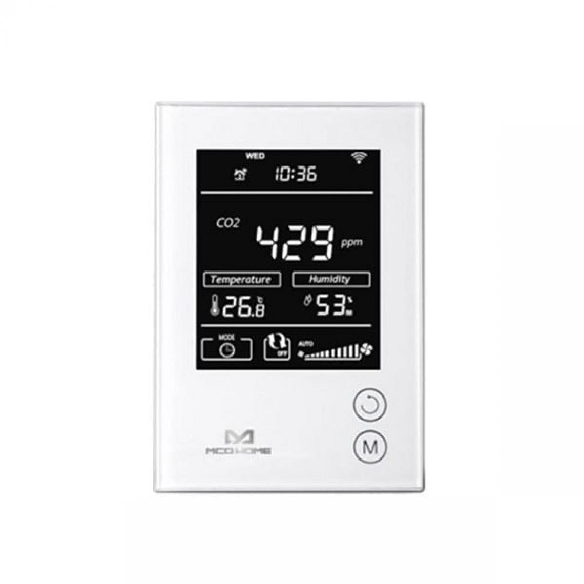 Mco Home - Capteur Z-Wave+ d'humidité, température et CO2 avec écran - MCO Home - Détecteur connecté