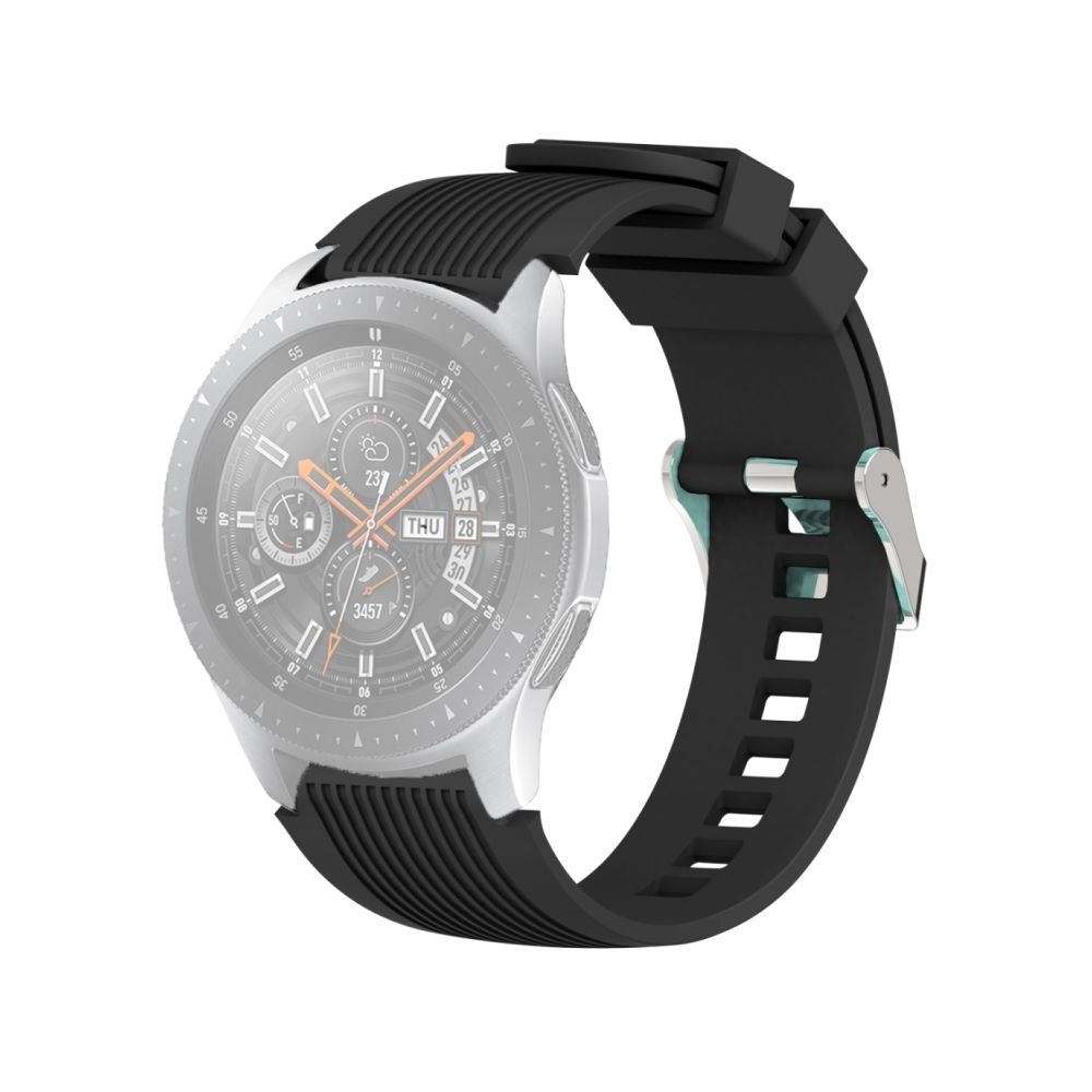 Wewoo - Bande de montre poignet à grain vertical pour Galaxy 46mm (noir) - Bracelet connecté