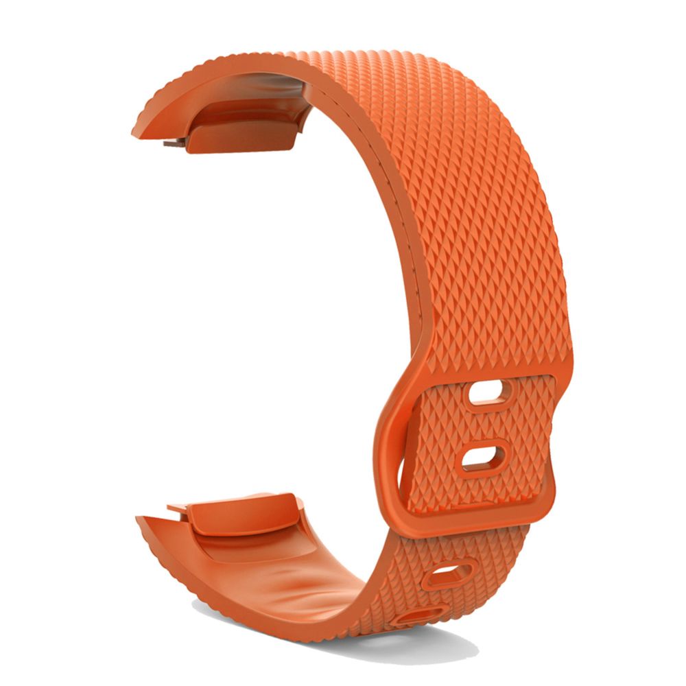Generic - Remplacement de bracelet de montre en TPU pour Samsung Gear Fit2 SM-R360 Fit2 Pro SM-R365 Orange - Bracelet connecté