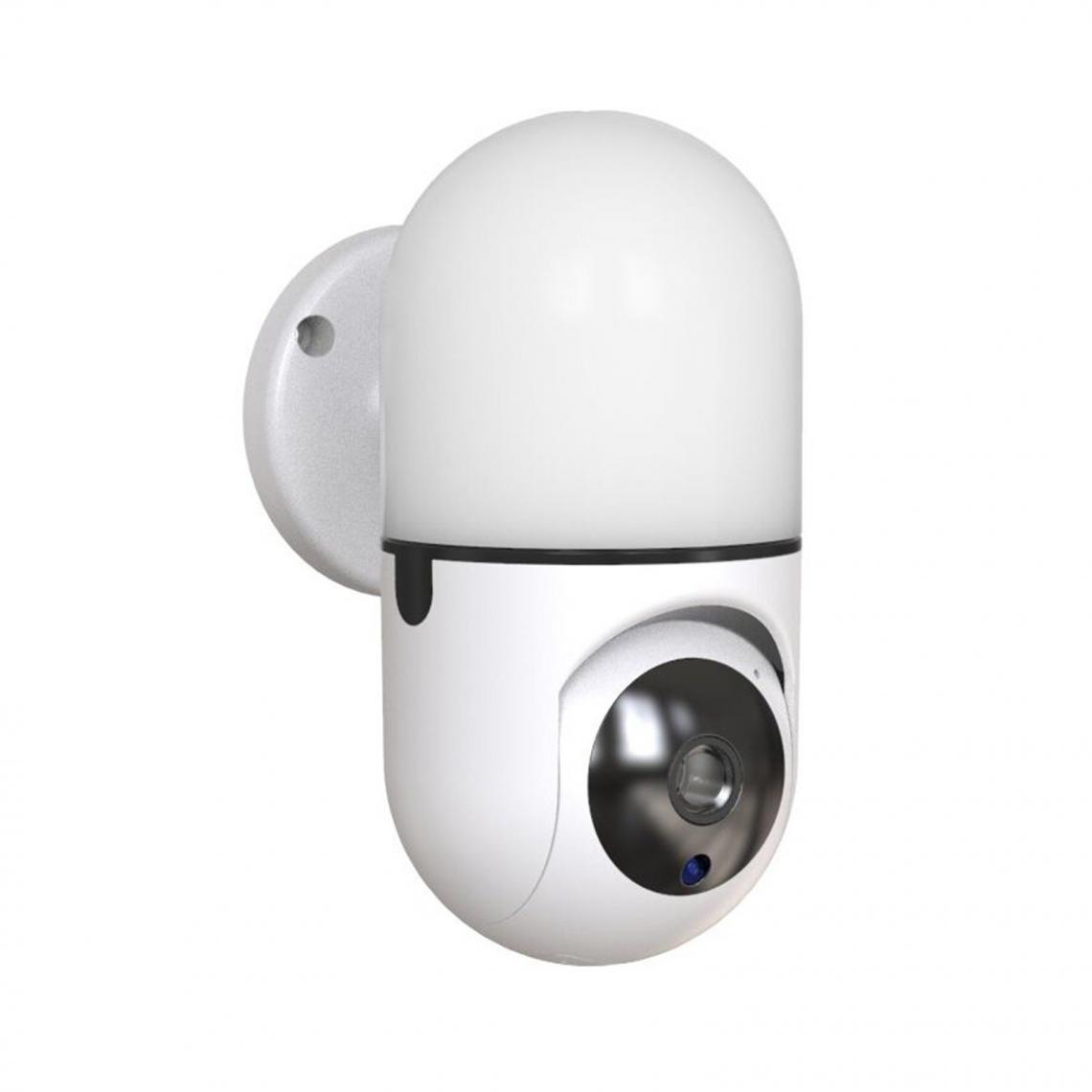 Justgreenbox - Caméra WIFI de sécurité à domicile, Blanc - Accessoires sécurité connectée