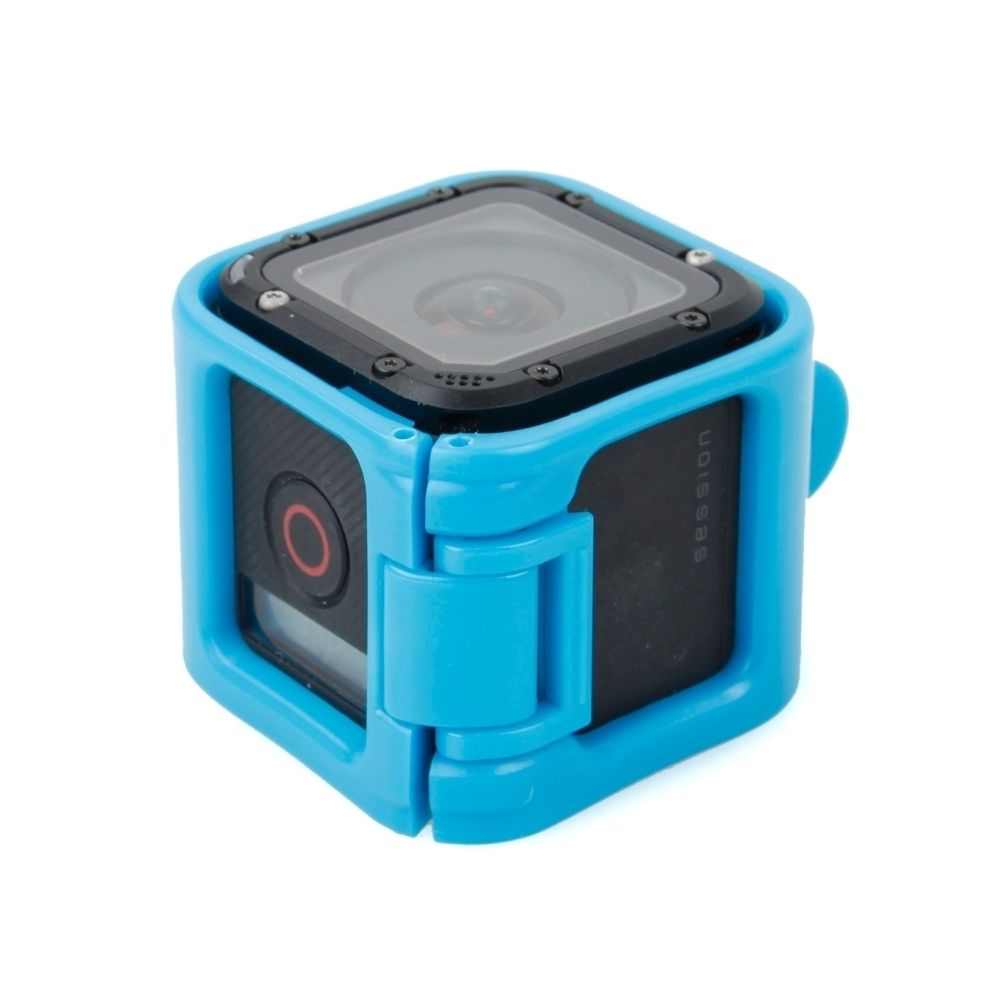 Wewoo - Cadre de protection bleu pour session GoPro HERO5 / Session HERO4 / Session HERO Support de à profil bas - Caméras Sportives