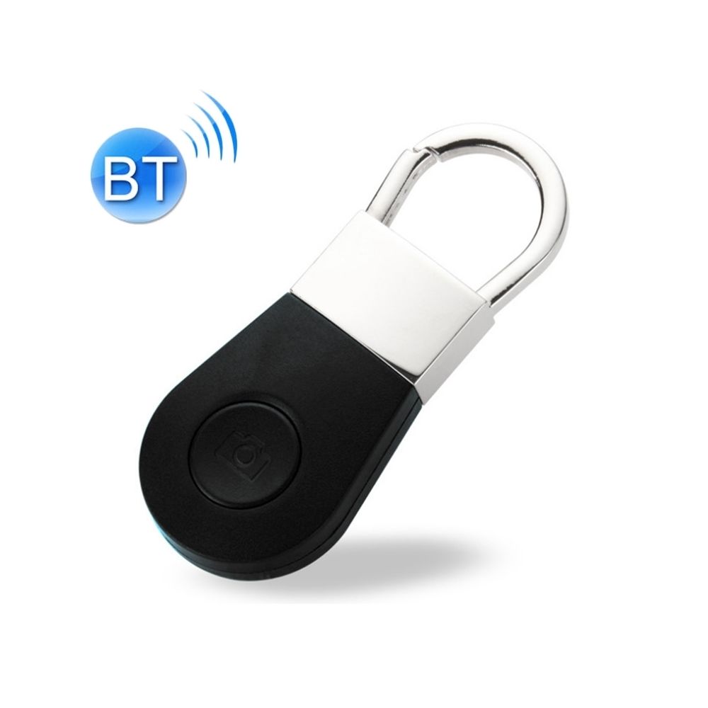 Wewoo - Alarme anti-perte noir Intelligent Sans Fil Bluetooth V4.0 Tracker Finder Boucle de Clé Localisateur d'Alarme - Alarme connectée