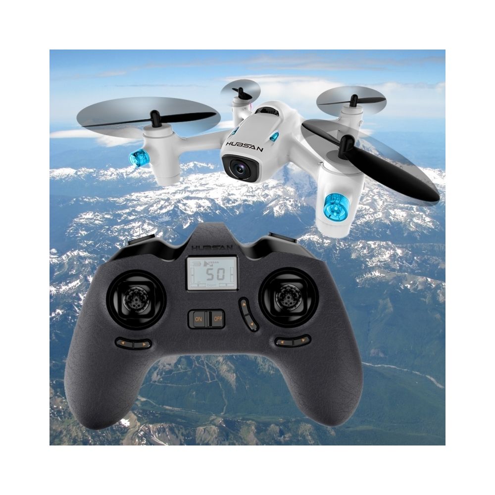 Wewoo - Drone avec caméra blanc 2.4GHz 4CH Altitude Mode RC Quadcopter avec LED Lumière et 720P HD - Drone connecté