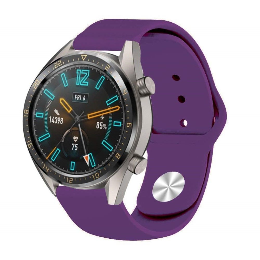 marque generique - Bracelet en silicone violet pour votre Huawei Watch GT/Watch Magic - Accessoires bracelet connecté