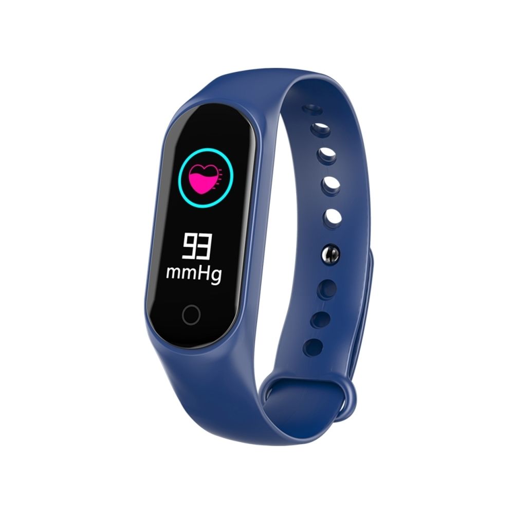 Wewoo - Bracelet connecté Smartwatch 0,96 pouces Écran couleur IPS Smart IP67 Étanche, Rappel d'appel de soutien / Surveillance la fréquence cardiaque / pression artérielle / Moniteur d'oxygène sanguin / du sommeil / Prévisions météorologiques (Bleu) - Bracelet connecté