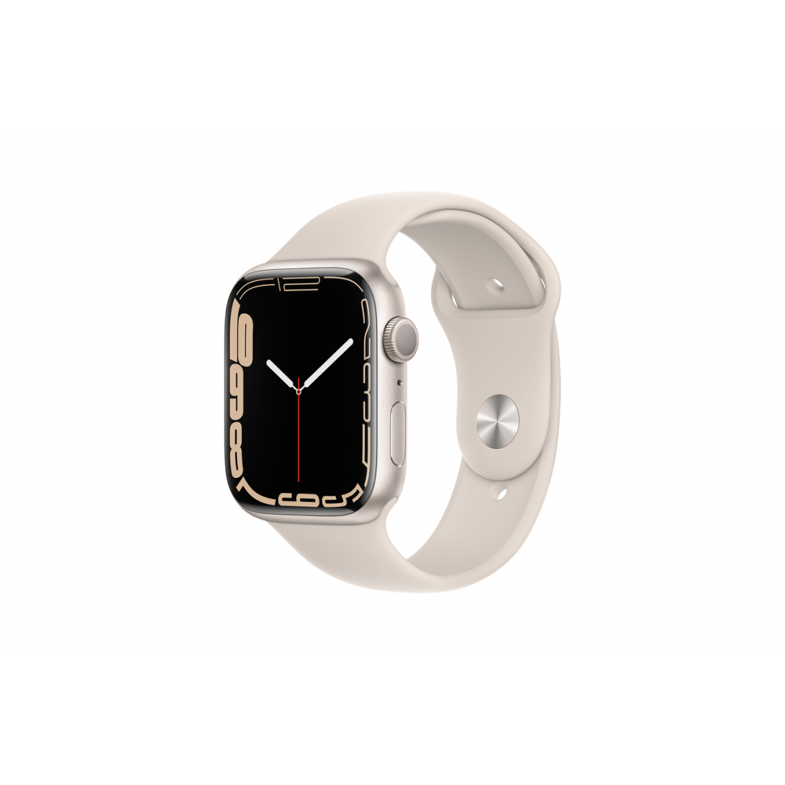 Apple - Montre connectée APPLE WATCH S7 ALU 45 BLANC SPORT - Apple Watch