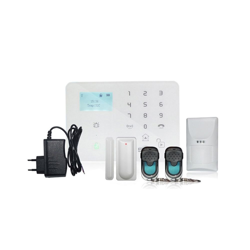 Wewoo - Système d'alarme SL-G24 antivol pour la maison Kit carte de téléphone portable GSM - Alarme connectée