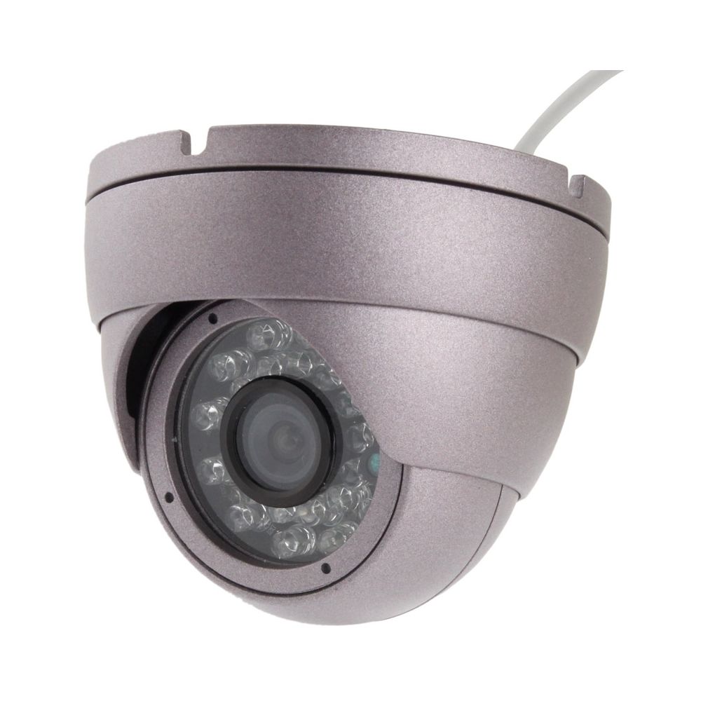 Wewoo - Caméra Dôme 1/3 pour Sony CCD, couleur CCD IR 700TVL, IR Distance: 18m - Caméra de surveillance connectée