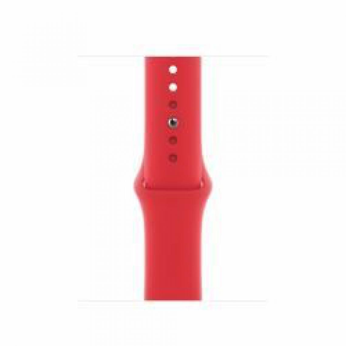 Apple - Apple 40mm [PRODUCT]RED Sport Band - Regular Bande (40MM [PRODUCT]RED SPORT BAND - 40 mm Sportarmband [PRODUCT]RED - Regular) - Accessoires montres connectées