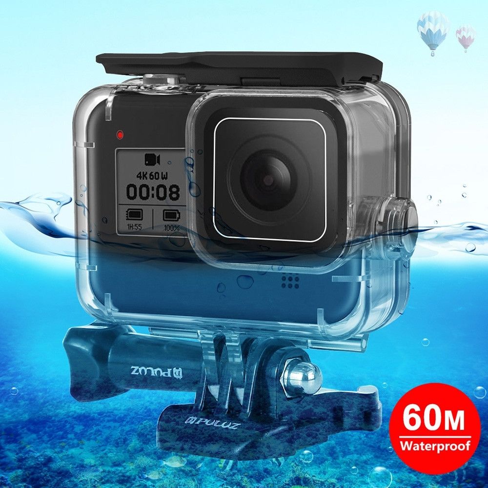 Wewoo - Boitier étanche GoPro Etui de plongée 60m pour la sous-marine GoPro HERO8 noir - Caméras Sportives
