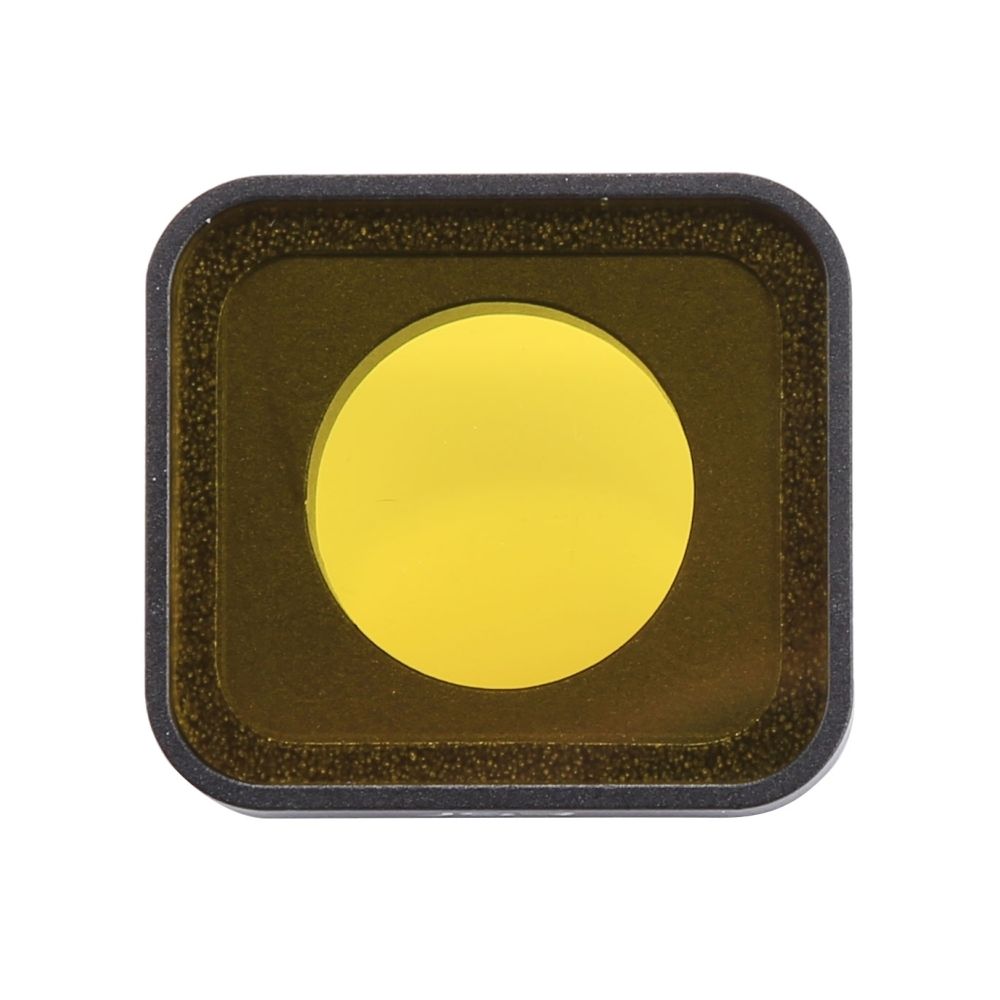 Wewoo - Filtre jaune et pour GoPro HERO6 / 5 à lentille de couleur Snap-on - Caméras Sportives