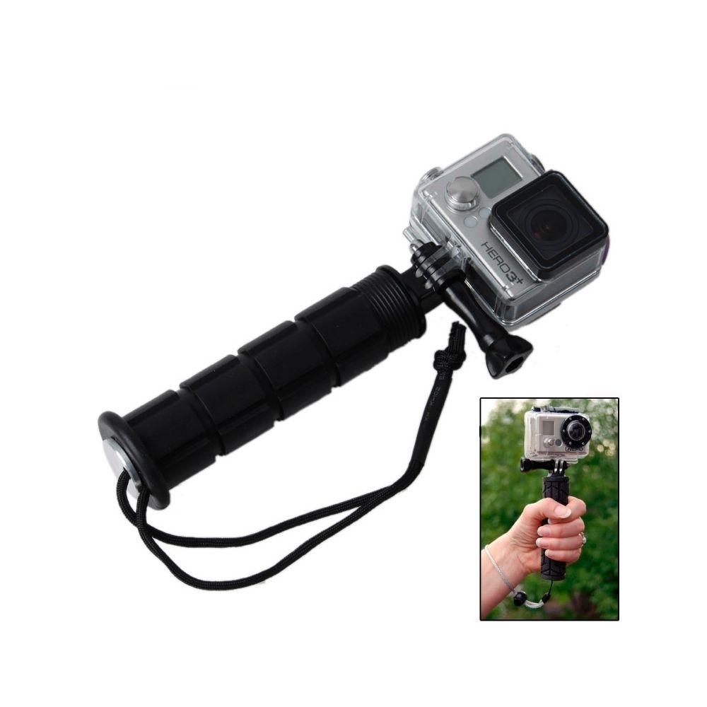 Wewoo - Stabilisateur noir pour GoPro Hero 4 / 3+ / 3/2/1, ST-100 Grip / Self-Timer Support - Caméras Sportives