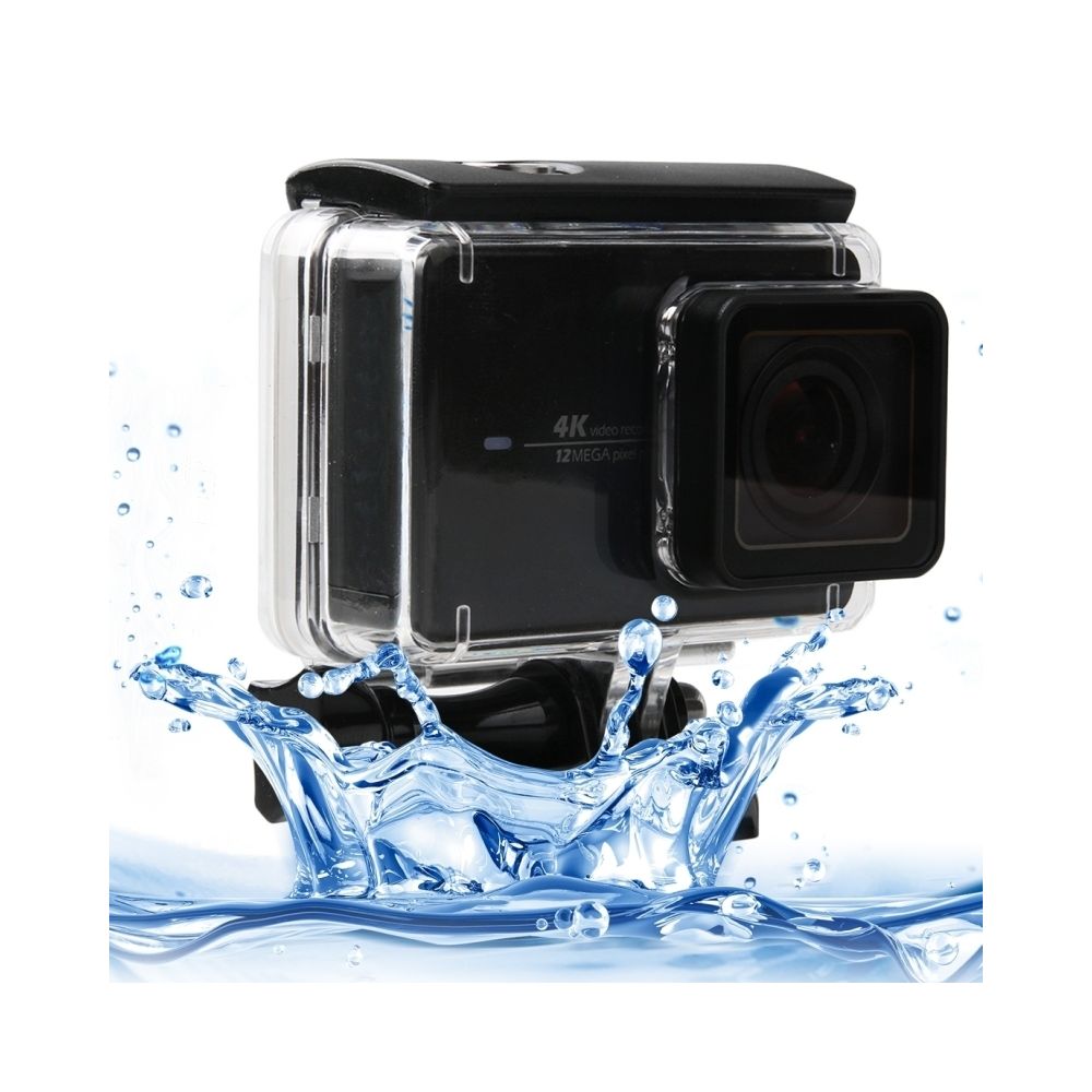 Wewoo - Pour Xiaomi II 4K caméra, profondeur étanche: 45m Écran tactile Boîtier de protection étanche avec boucle de base de montage et vis - Caméras Sportives
