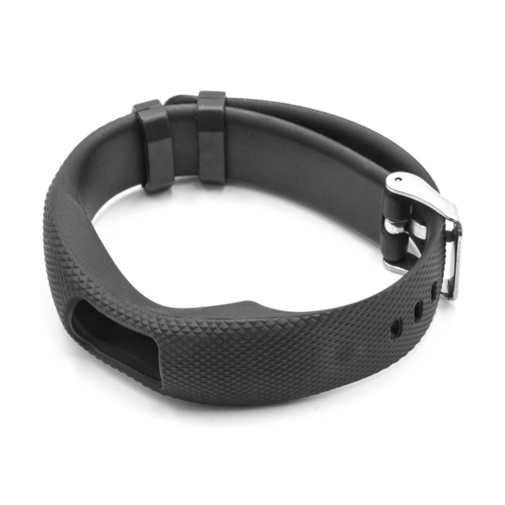 Vhbw - vhbw bracelet TPE 24.5cm compatible avec Garmin Vivofit 4 montre connectée - noir - Accessoires montres connectées