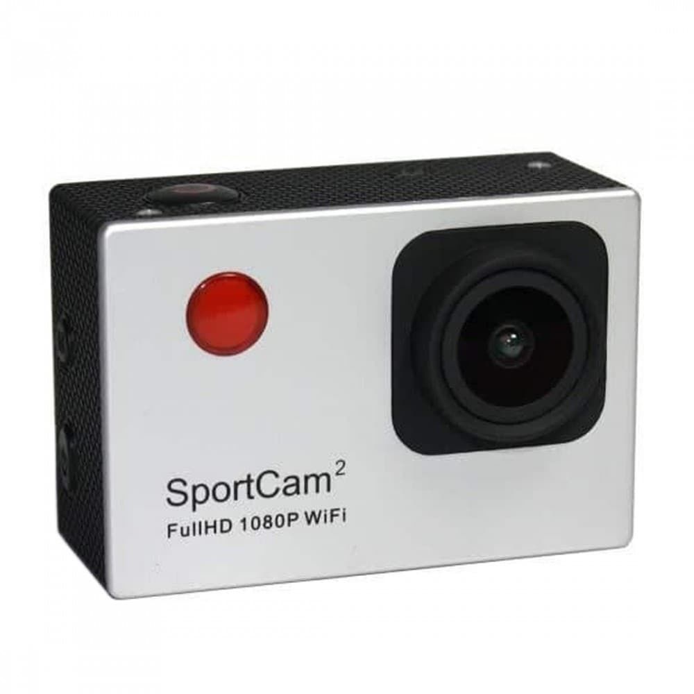 Reekin - Action cam Reekin SportCam2 Wifi Full HD / Optique 140° / 12MP / écran LCD + 2 Batteries Argent - Caméras Sportives