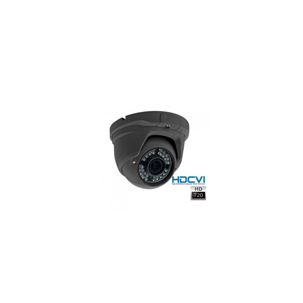 Dahua - Caméra dôme HDCVI 720P varifocale infrarouge 30 mètres - Caméra de surveillance connectée